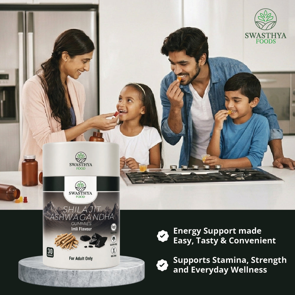 Shilajit Ashwagandha Gummies
