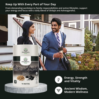 Shilajit Ashwagandha Gummies
