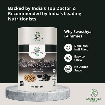 Shilajit Ashwagandha Gummies